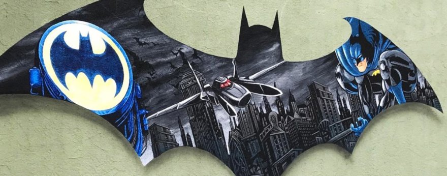 Batman es homenajeado con graffittis en Seattle