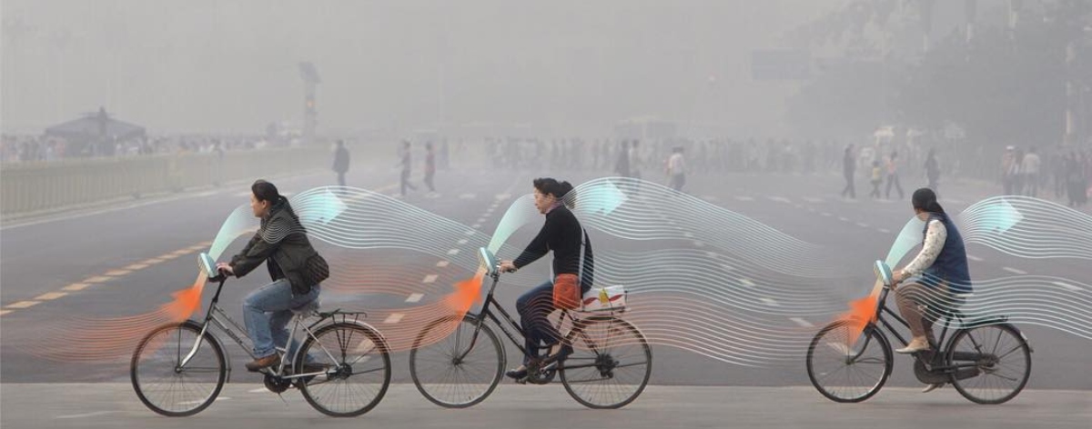 Bicicletas que absorben contaminación