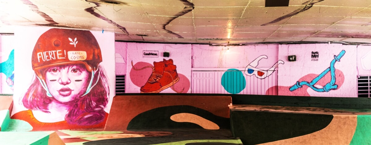 El skatepark Colectivo Tomate