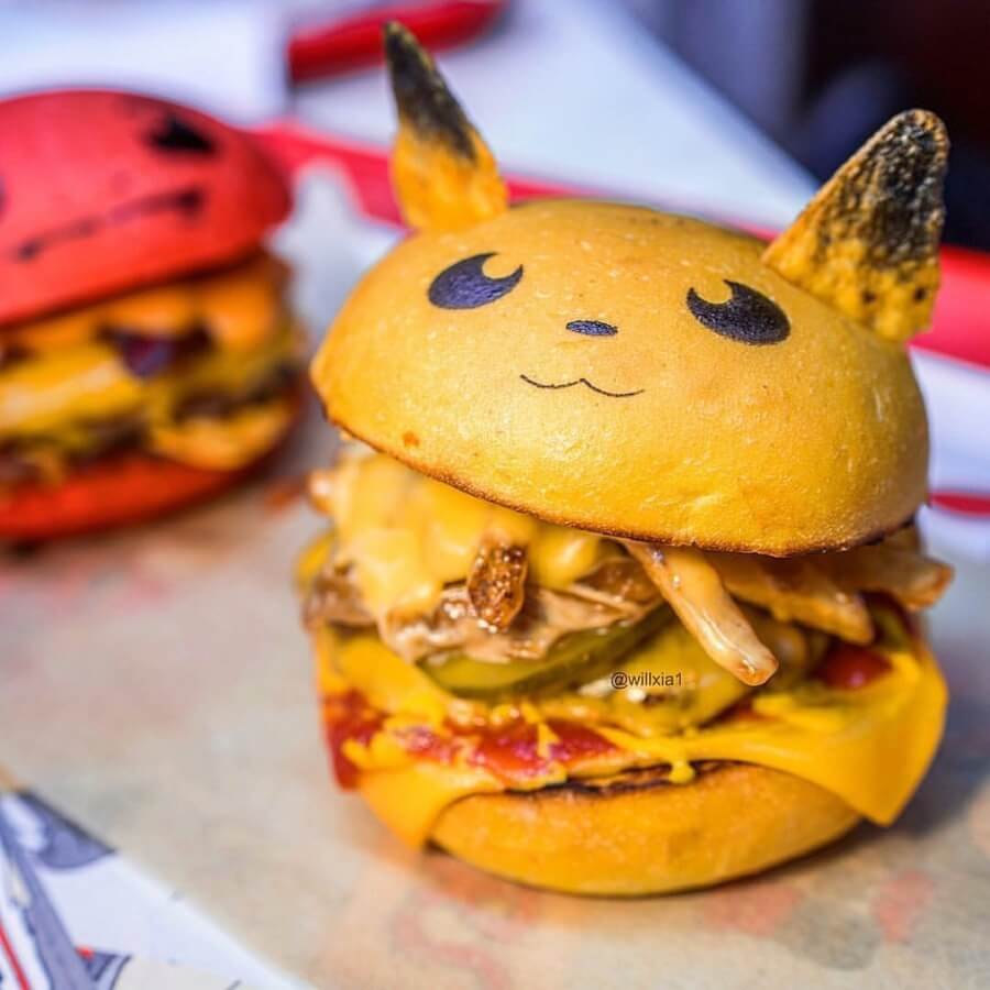 Pikachu burger NYc