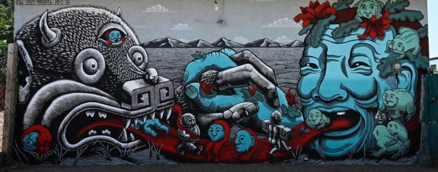 Festival Huellas Tilcajete 2019: street art y tradición