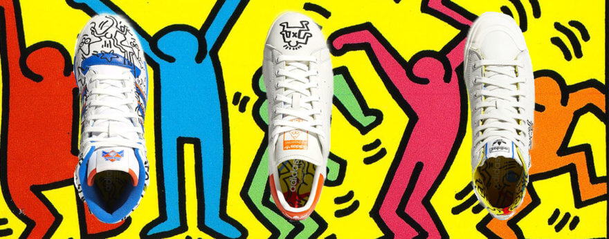 Keith Haring y adidas un homenaje al Pride Month
