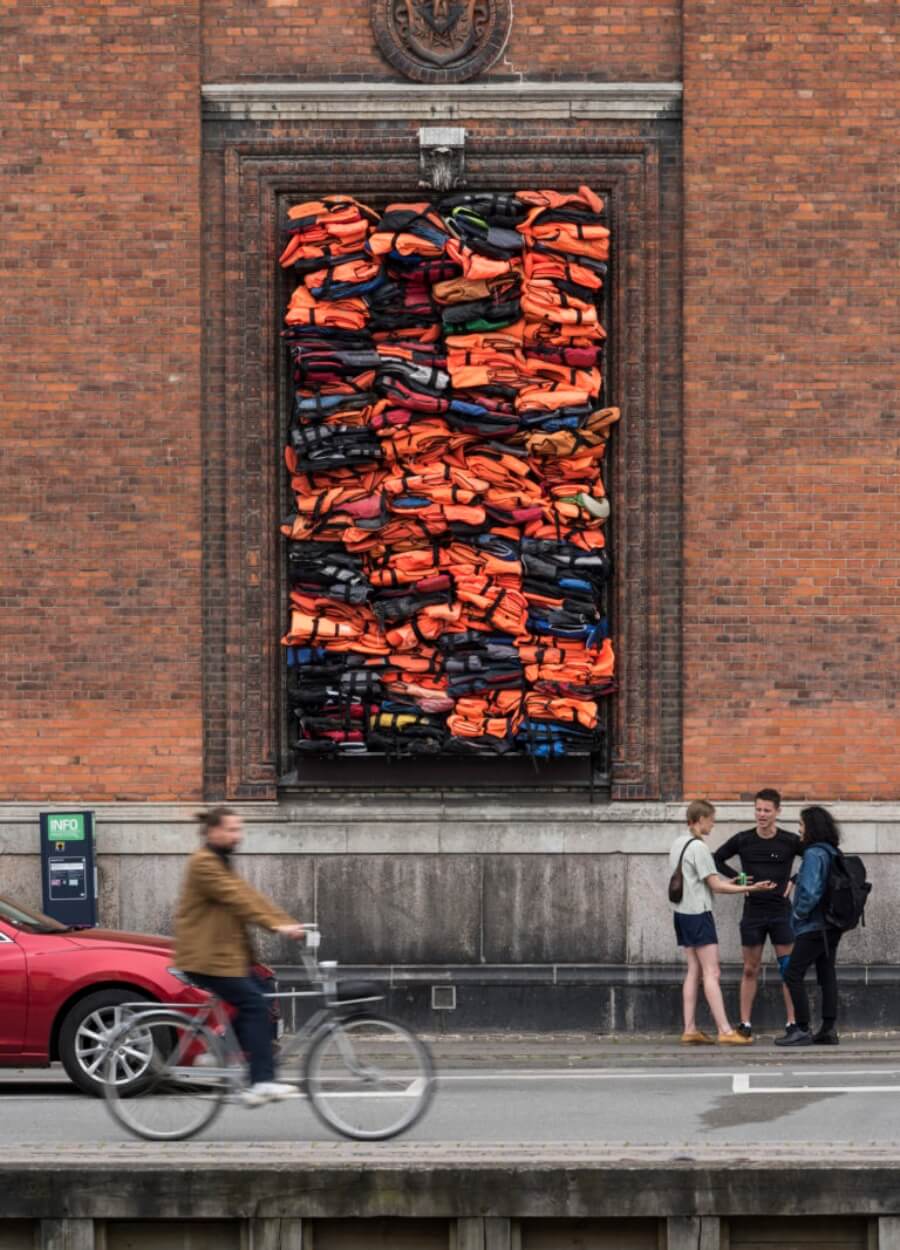 instalación de Ai WeiWei en Dinamarca