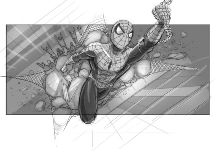 Bocetos de Spider-Man 4