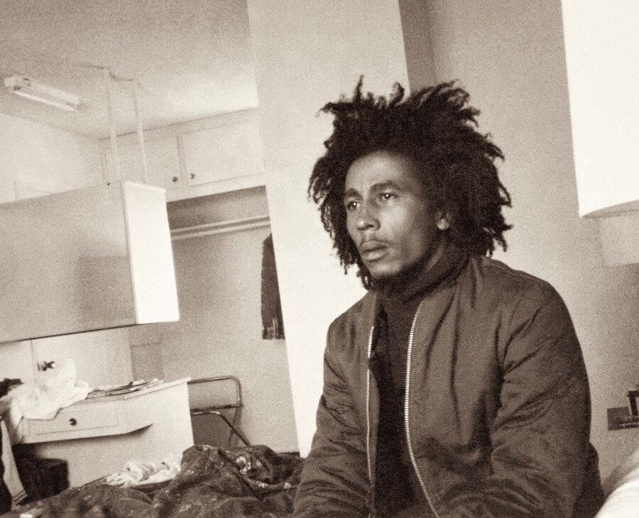 retrato de Bob Marley
