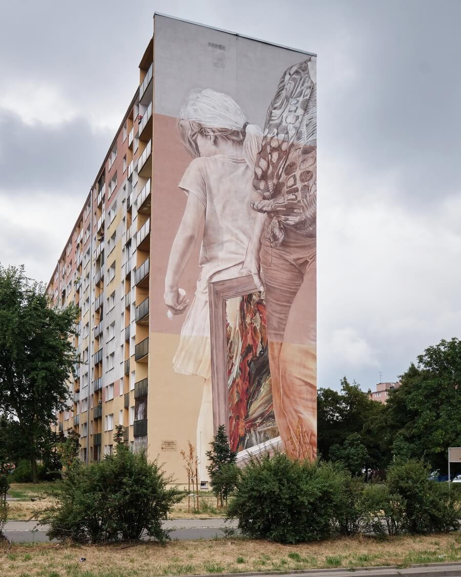 Nuevos murales en Lodz