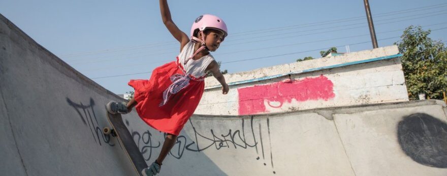 Girls skate en India rompen estereotipos de género