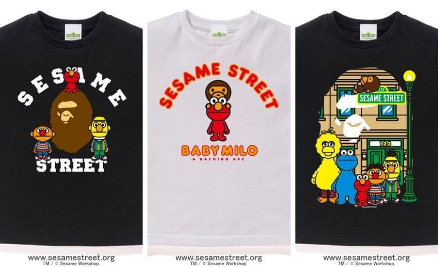 Colección BAPE x Sesame Street