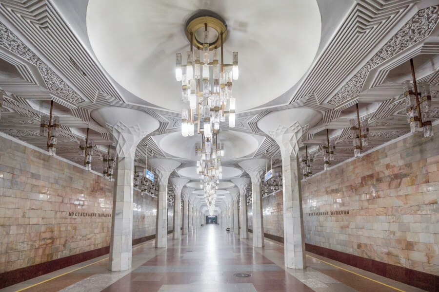  fotografias del metro de la URSS