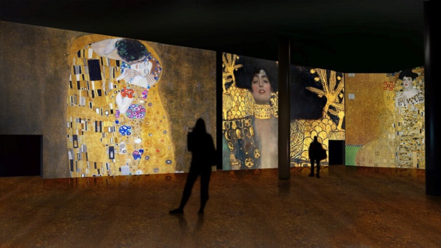 El oro de Klimt, exposición inmersiva de Klimt en SEvilla
