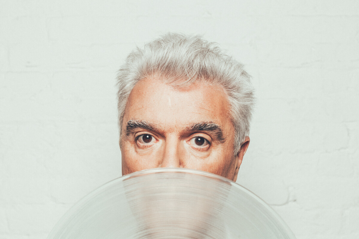 David Byrne portrait