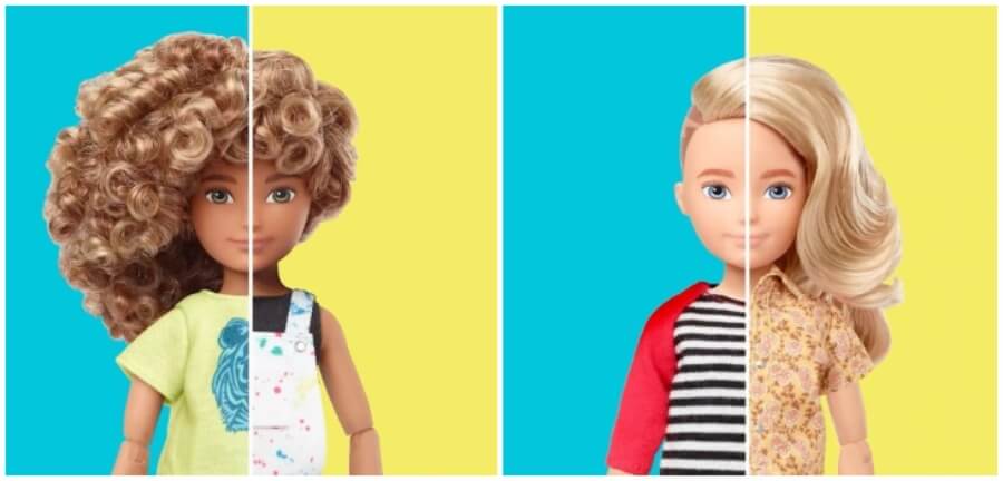 Mattel lanza muñecas sin distinción de género