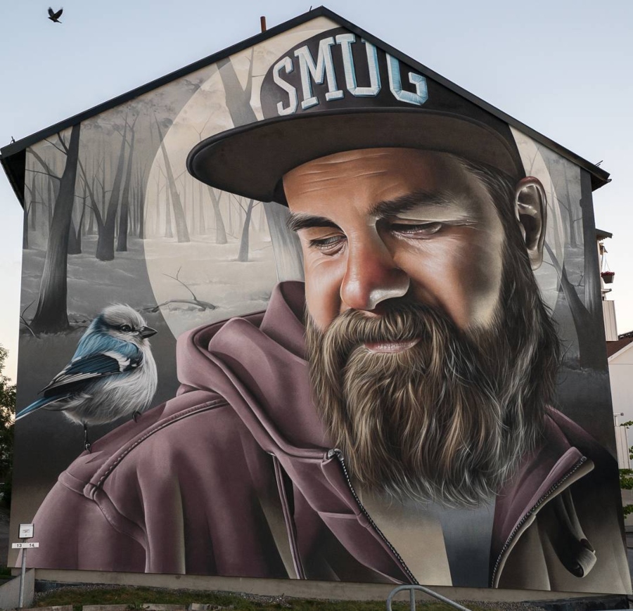 Smug y su street art realista