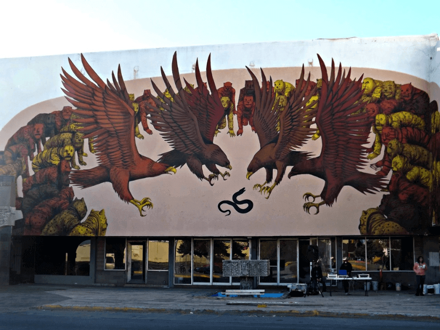 street art mural by Franco Fasoli