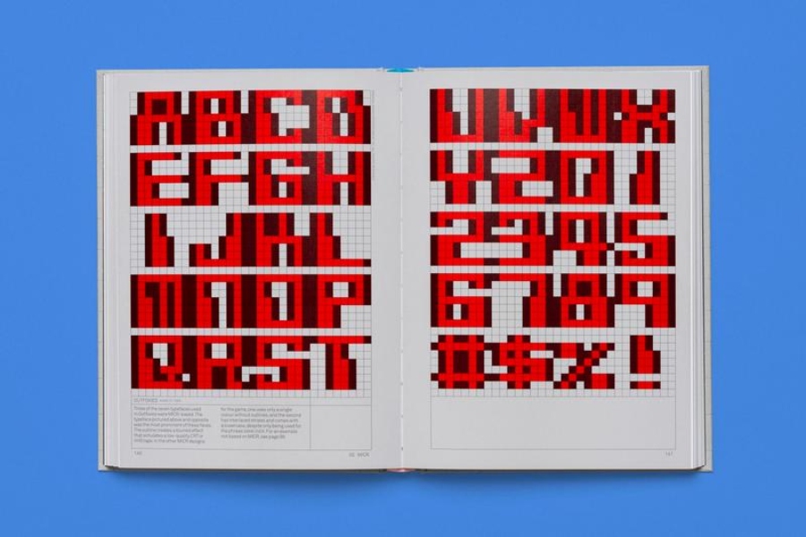 El libro de tipografía inspirado en los videojuegos retro