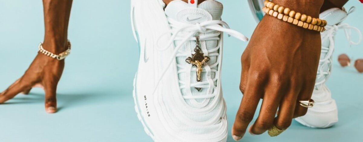Nike Jesus Shoes: sneakers with Holy water