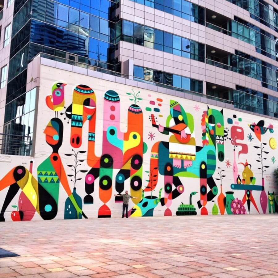 Mural en Dubai