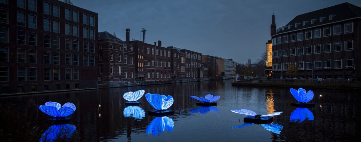 Amsterdam Light Festival llega con instalaciones de luz