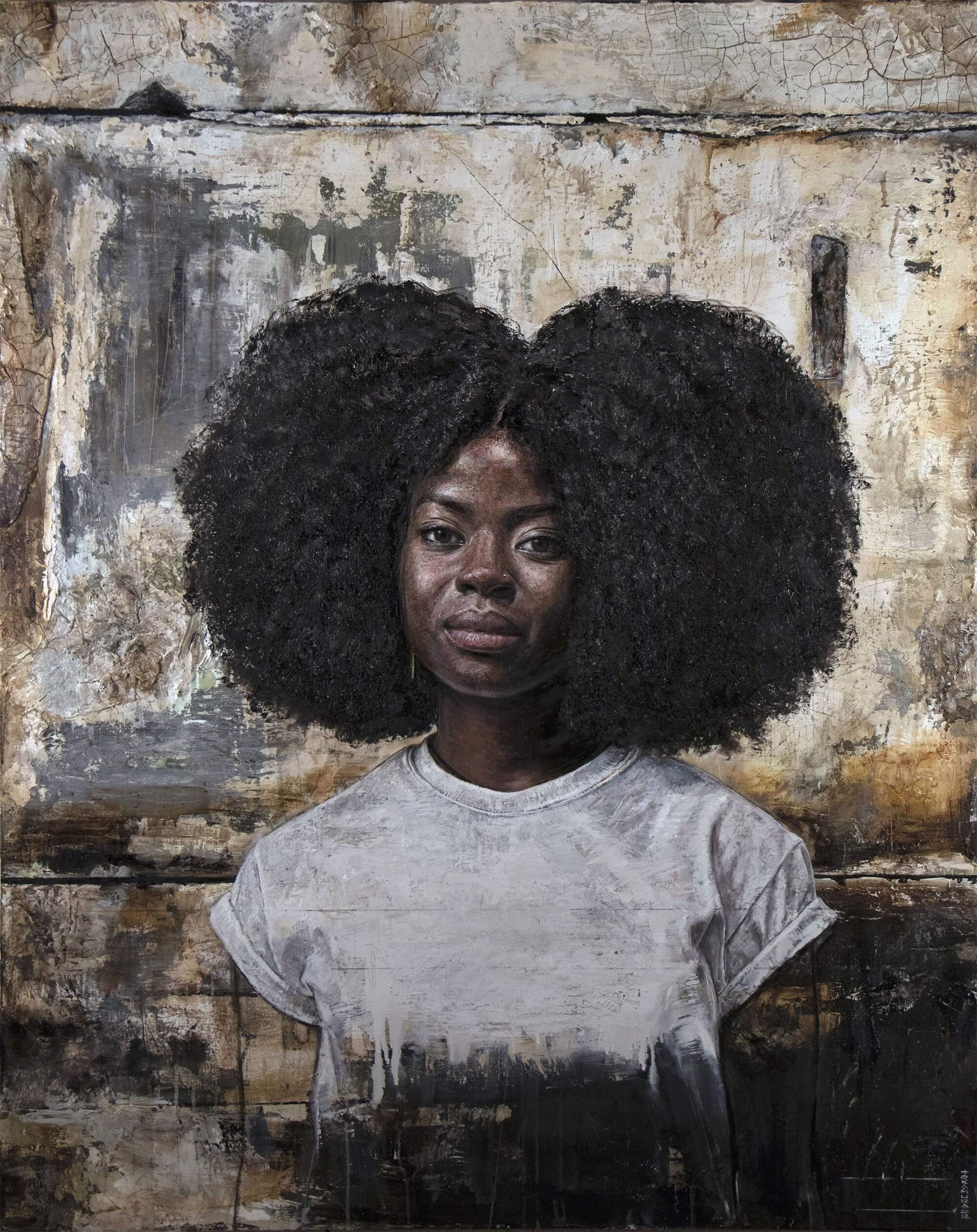 Tim Okamura representa el empoderamiento femenino en sus retratos