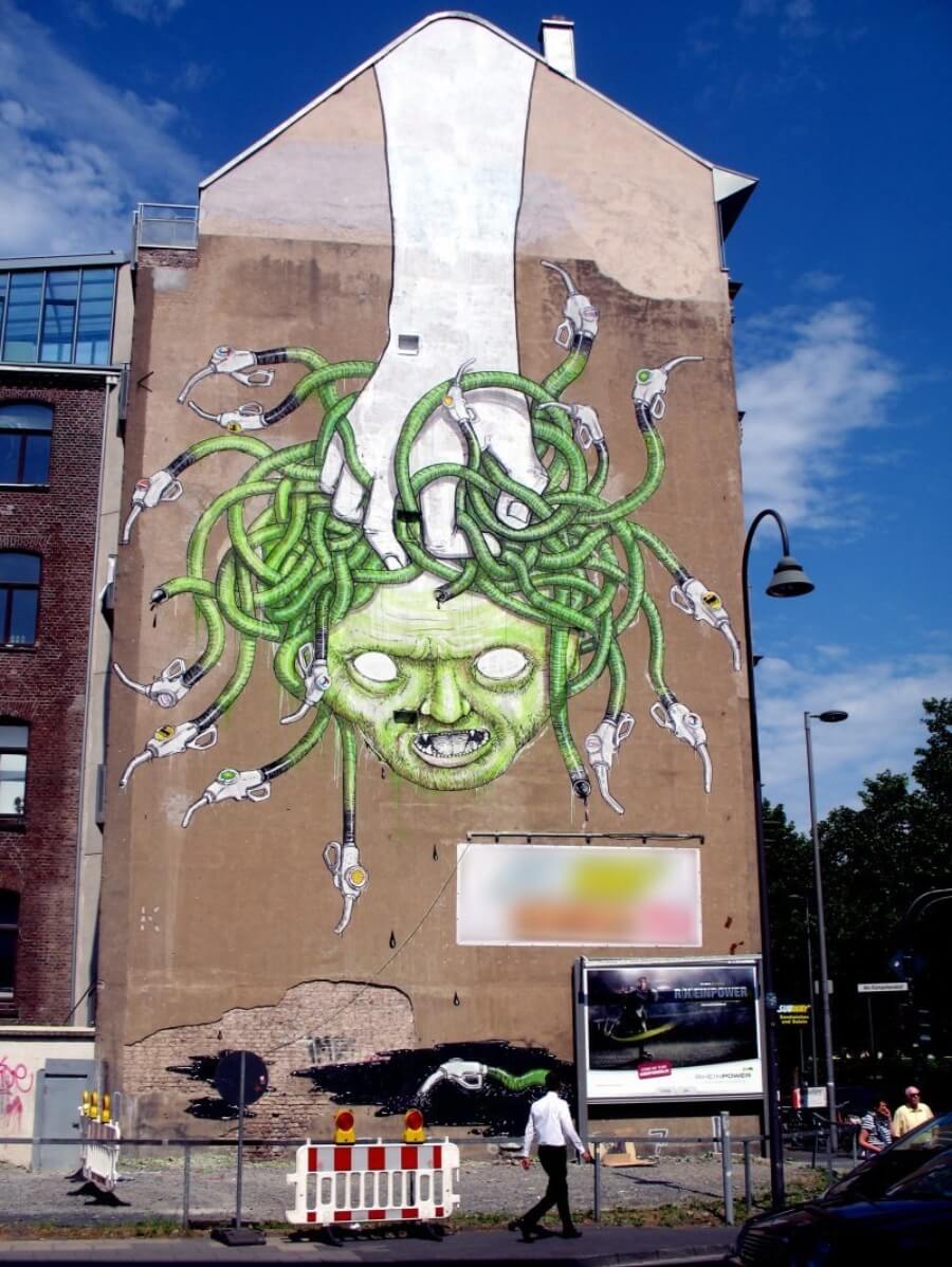 Blu, el street art contra la globalización y capitalismo
