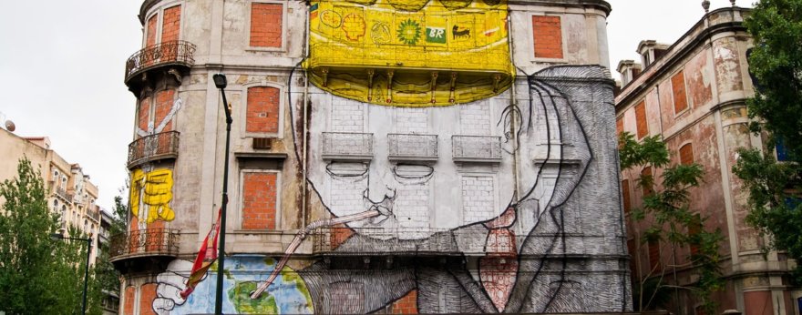 BLU, el street art contra la globalización y el capitalismo