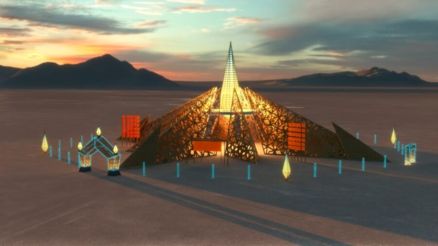 Burning Man 2020 presenta "Empyrean"