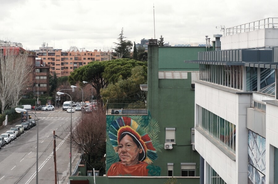 Jorge Rodríguez Gerada presentó dos nuevos murales en España