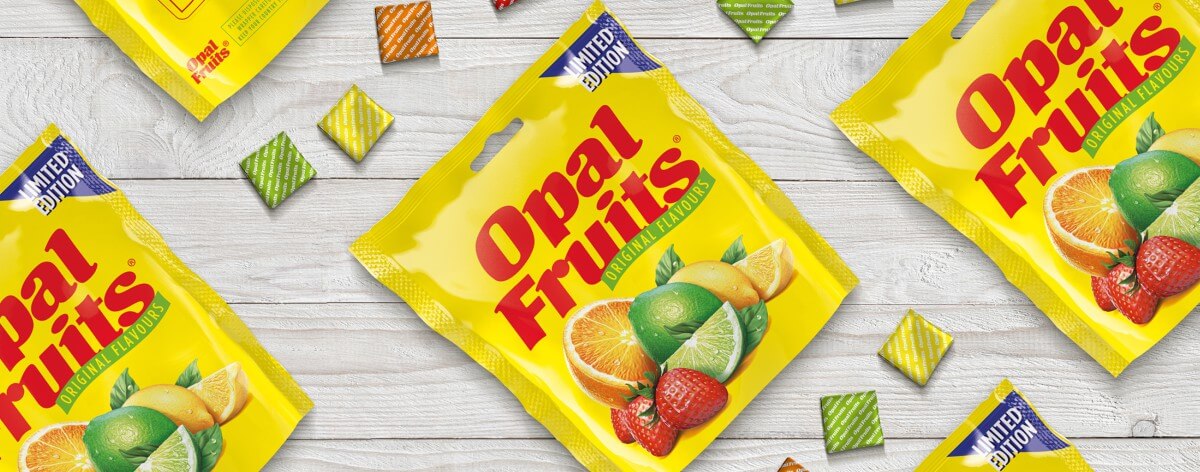 Opal Fruits, los populares caramelos que están de regreso