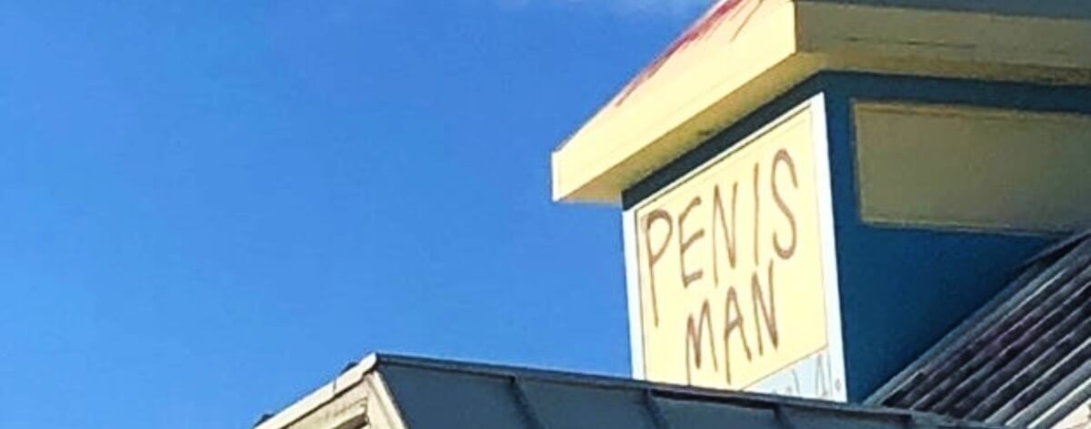 Penis Man, el misterioso graffiti que invade Arizona