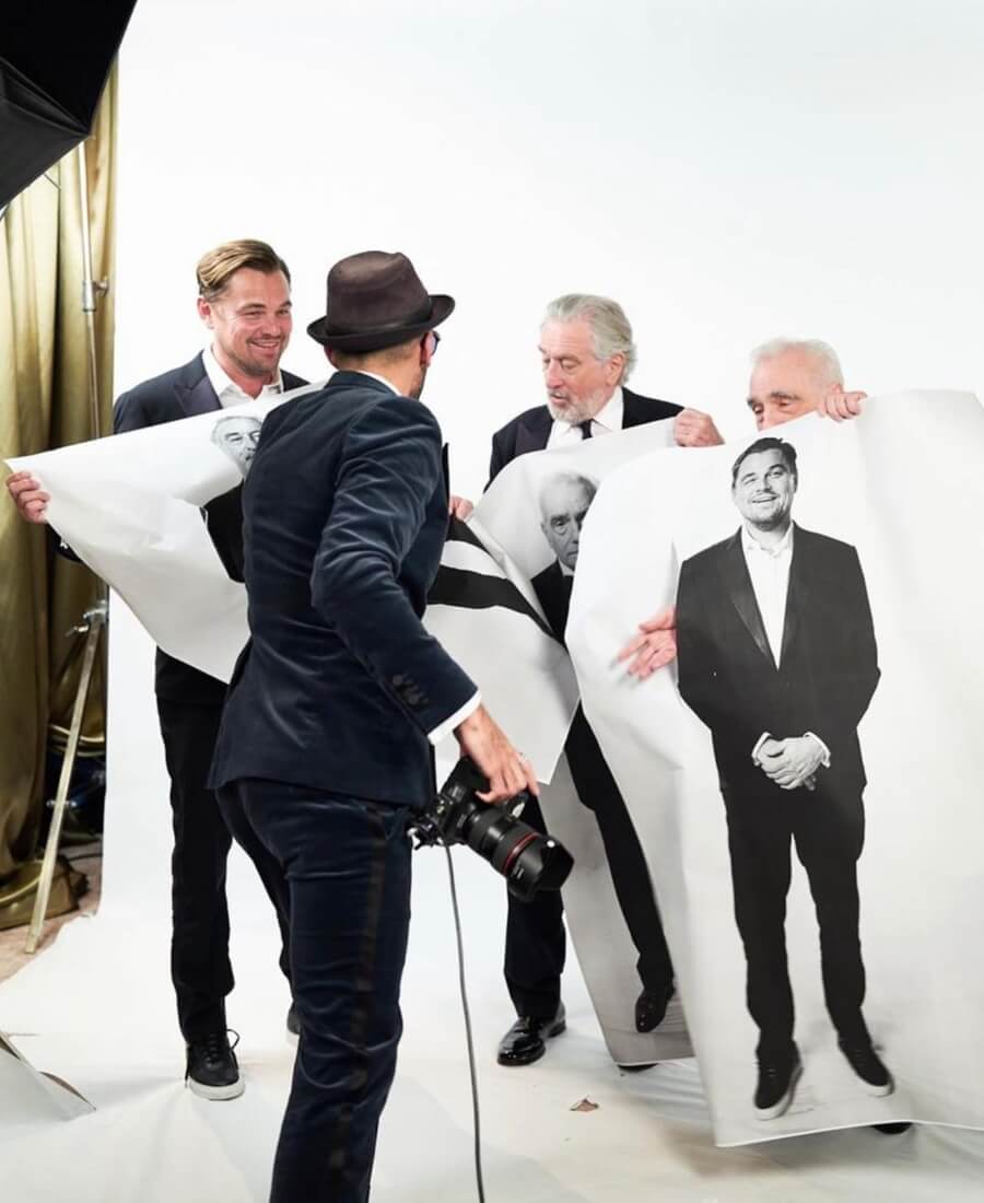 JR fotografió a celebridades en los Oscar