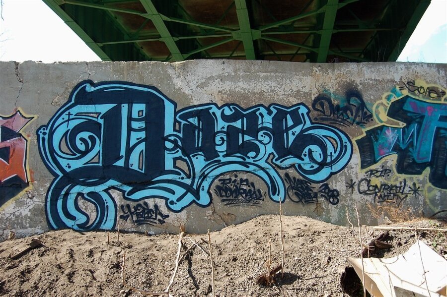 Daze went from tagging with graffiti to being exhibited in galleries