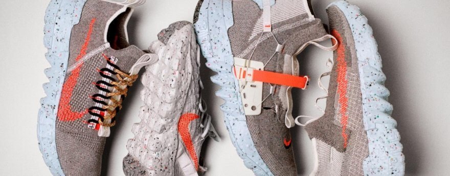 Nike lanzó sneakers Space Hippie hechos con basura