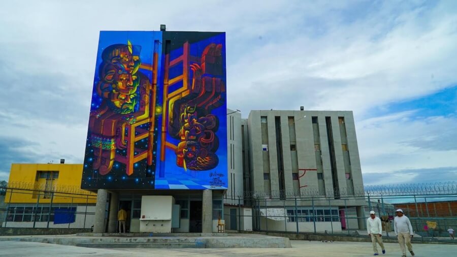Nuevos murales en cárcel Michoacán
