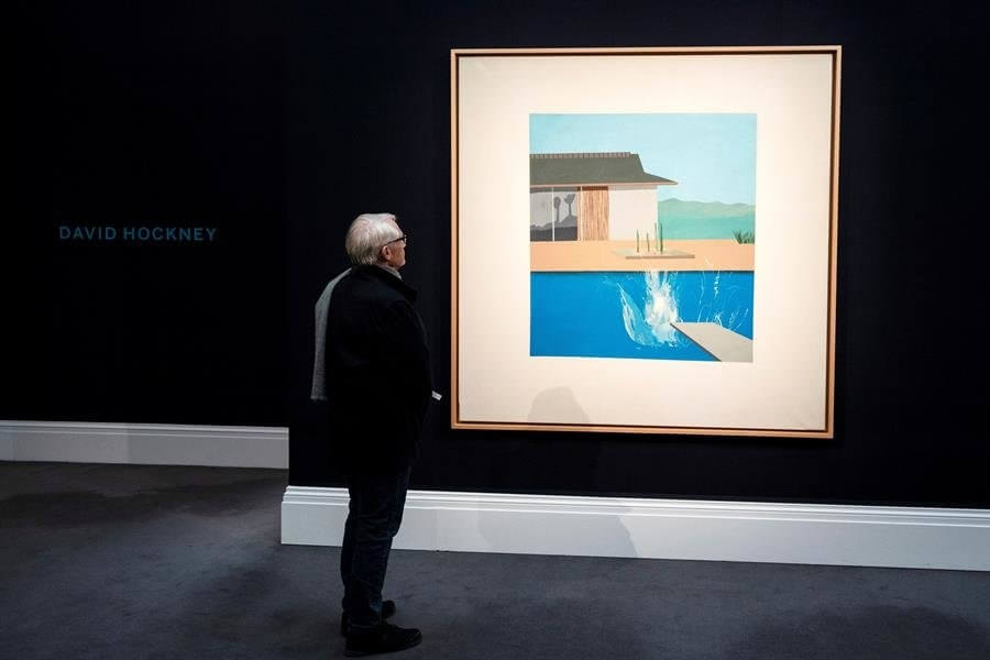 Subastan The Splash de David Hockney