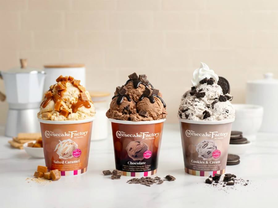 The Cheesecake Factory presenta sus nuevos helados