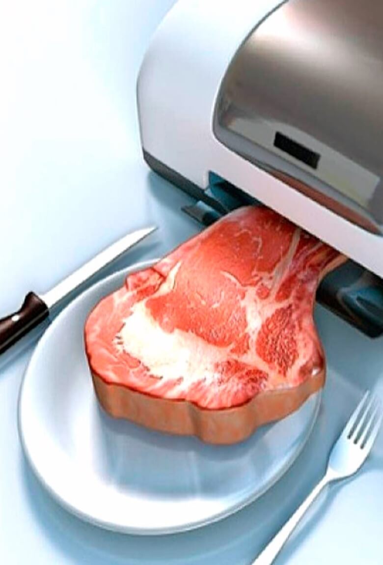 Primer filete vegano impreso en 3D es una realidad