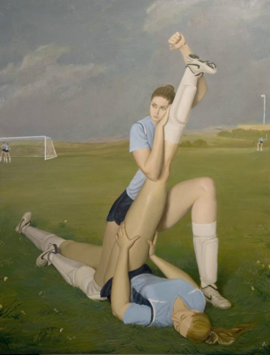 Jonsson Steger muestra el power femenino en sus pinturas