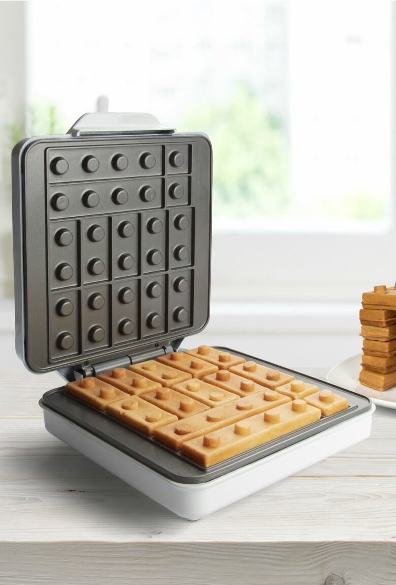 Building Brick Waffle Maker: LEGO para desayunar