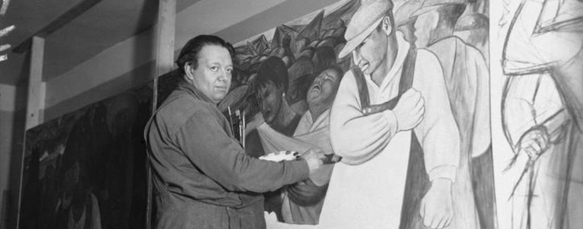 Conferencias de Diego Rivera sobre arquitectura y pintura