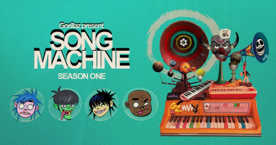 Gorillaz promoting Song Machine