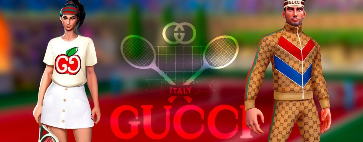 Gucci y Tennis Clash lanzan colaboración digital
