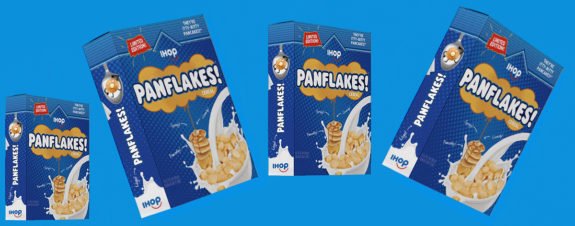 IHOP lanza Panflakes, el cereal de hot cakes