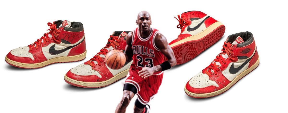 Michael Jordan sneakers auctioned
