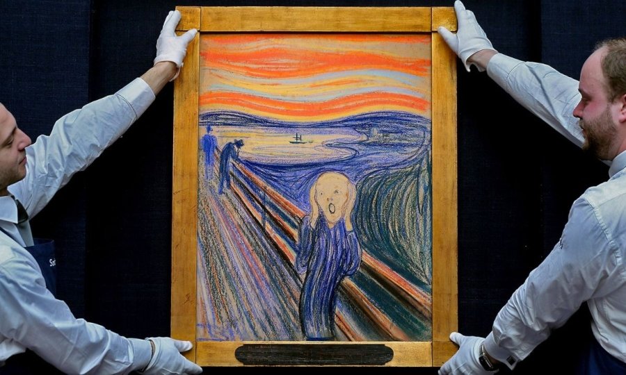 Edvard Munch's The Scream deteriorates