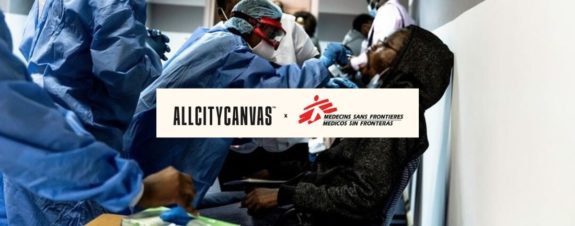 All City Canvas y Médicos Sin Fronteras unidos en campaña ante COVID-19