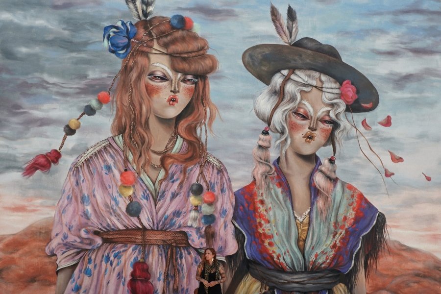 Review del mural de Miss Van "Las gitanas"