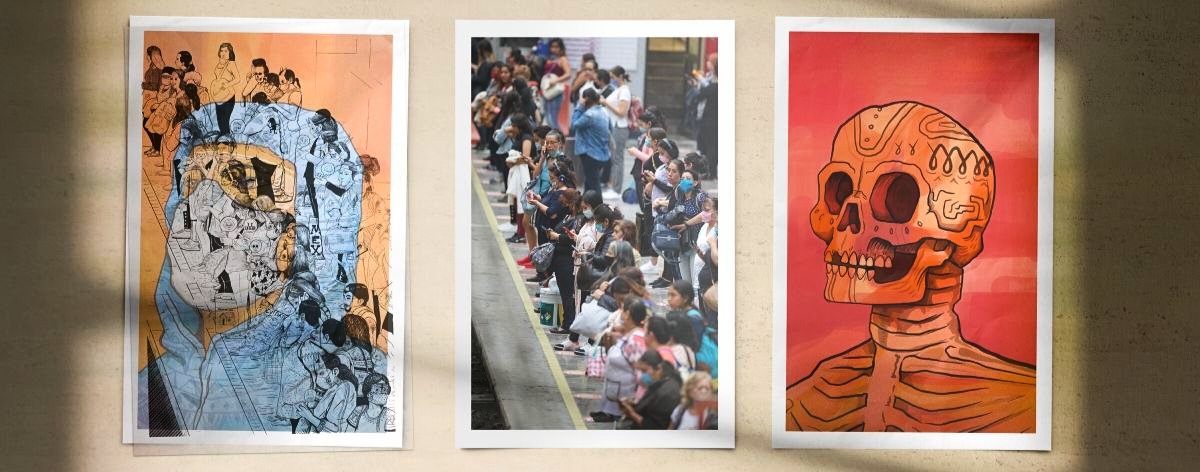 All City Canvas y Médicos Sin Fronteras lanzan "Unidos con distancia" con una pieza artística de Saner y Santiago Arau