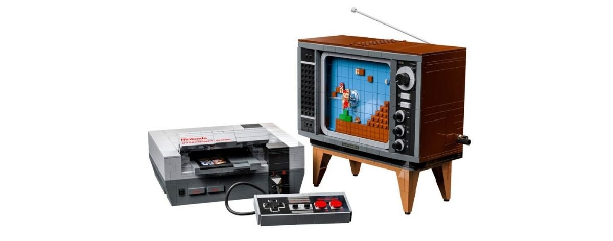 LEGO lanza su versión de la NES con todo y televisión