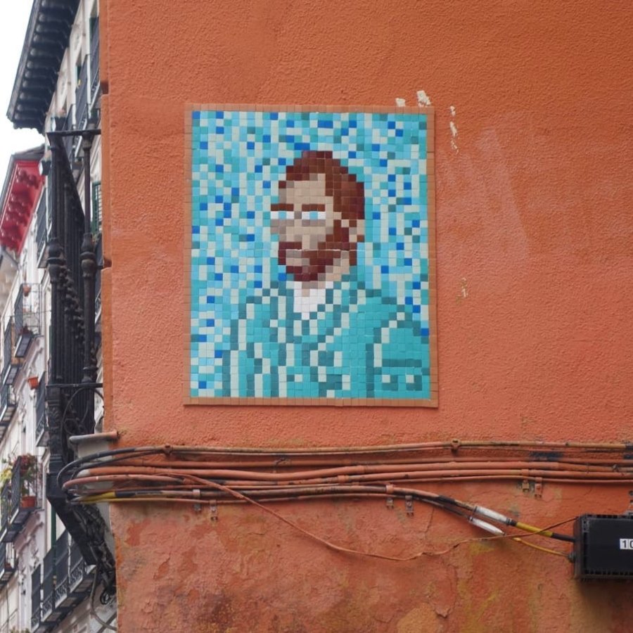 Pieza de mosaicos de Vincent Van Gogh