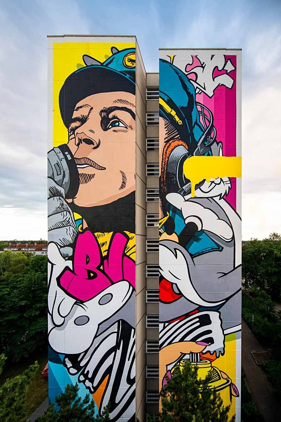 BUST Art en Tegel Berlin / One Wall Project